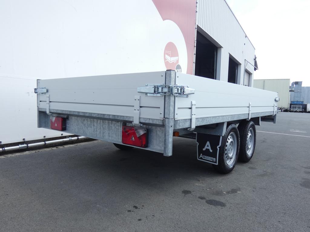 Anssems Plateauwagen tandemas 325x178cm 2000kg